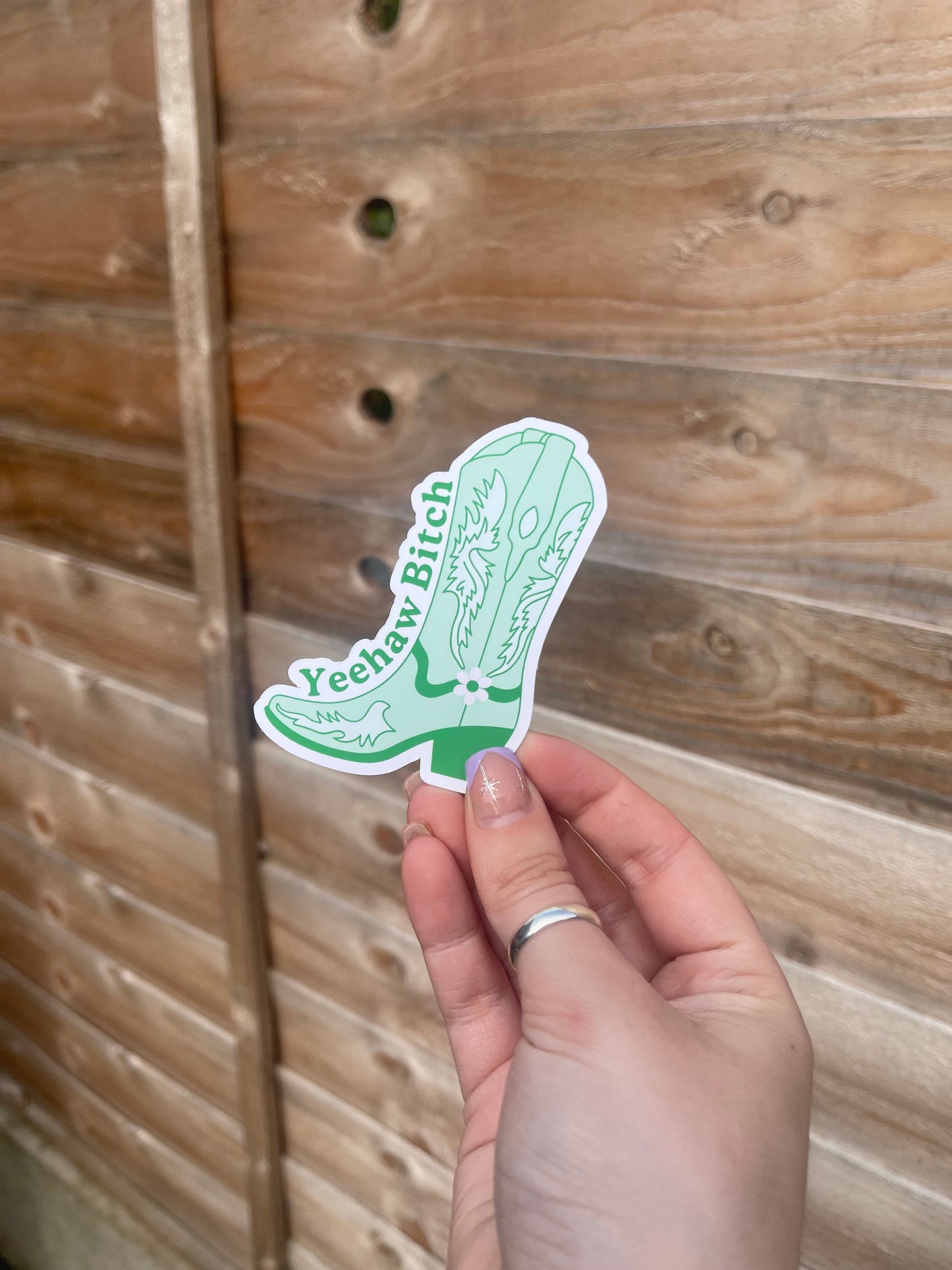 Yeehaw Bitch Sticker