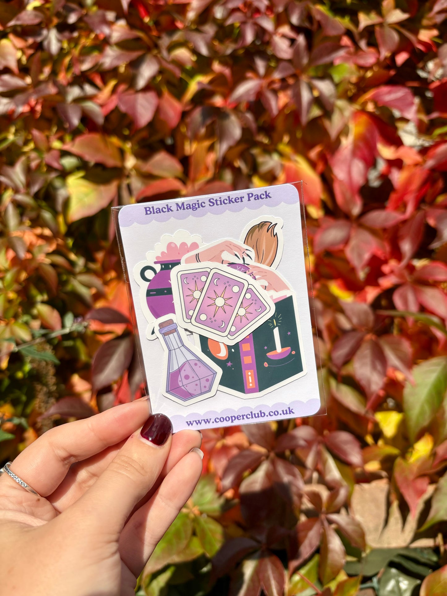 Black Magic Sticker Pack - Pack of 6