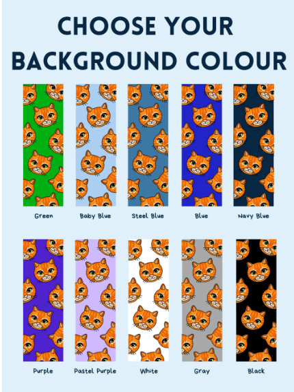 Ginger Tabby Cat Bookmark