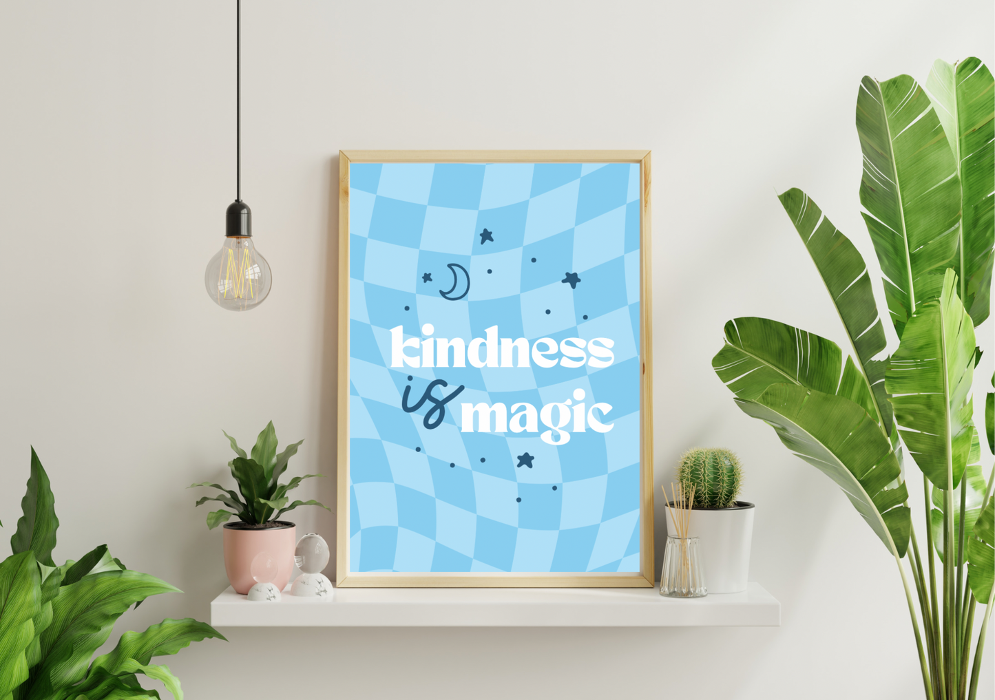 Kindness is Magic Art Print