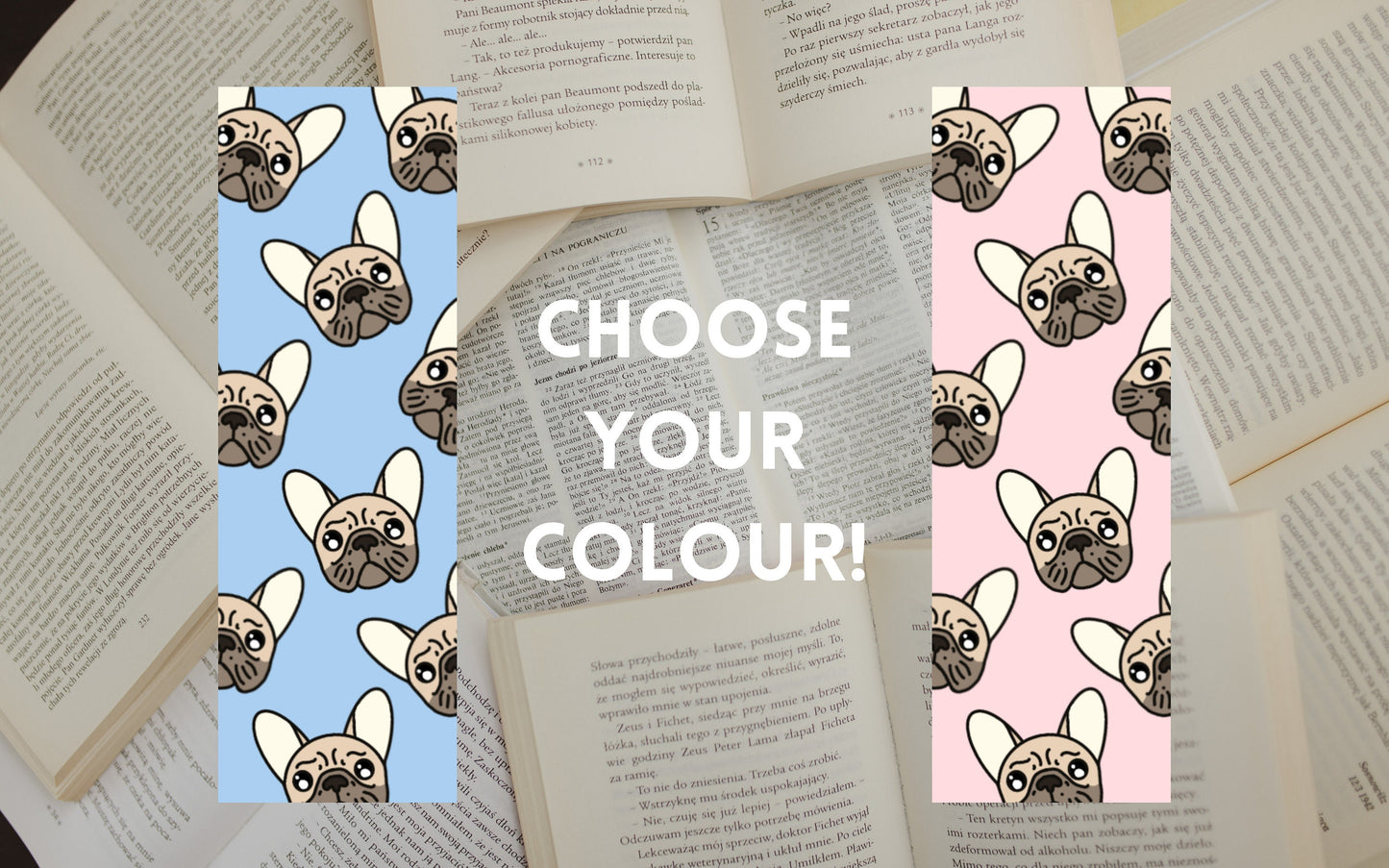French Bulldog Bookmark