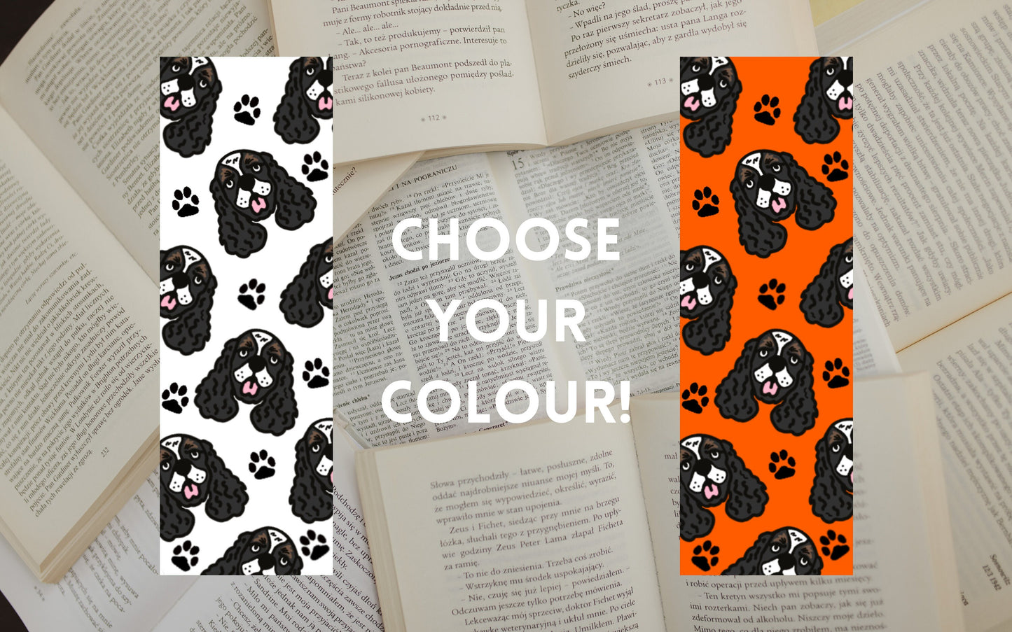 Cocker Spaniel Bookmark