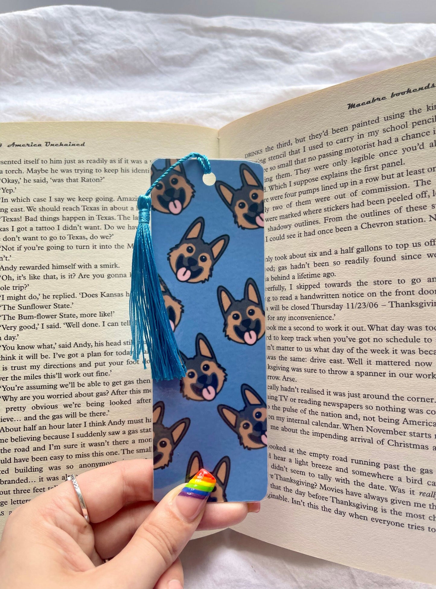 German Shepherd Bookmark