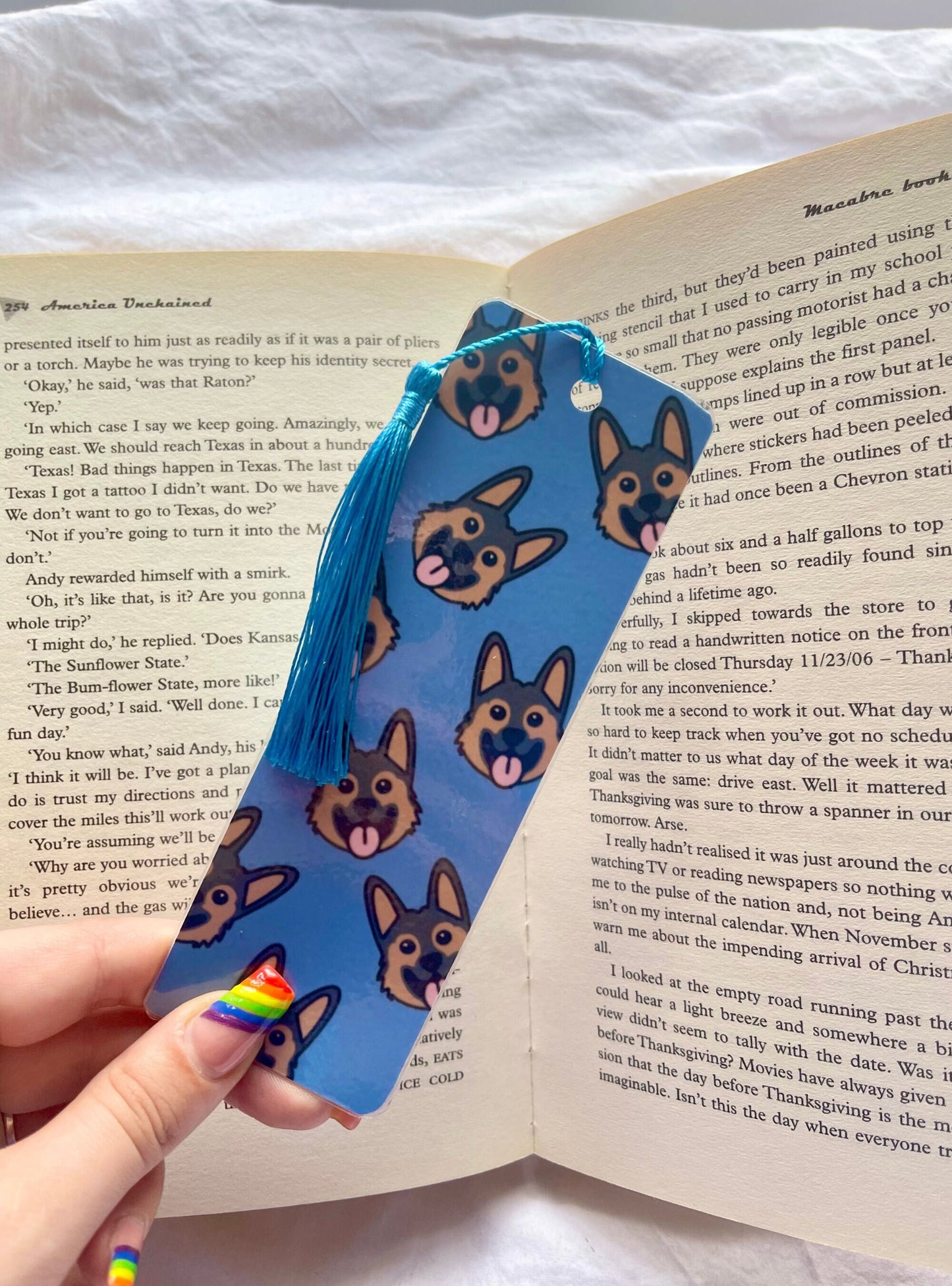 German Shepherd Bookmark