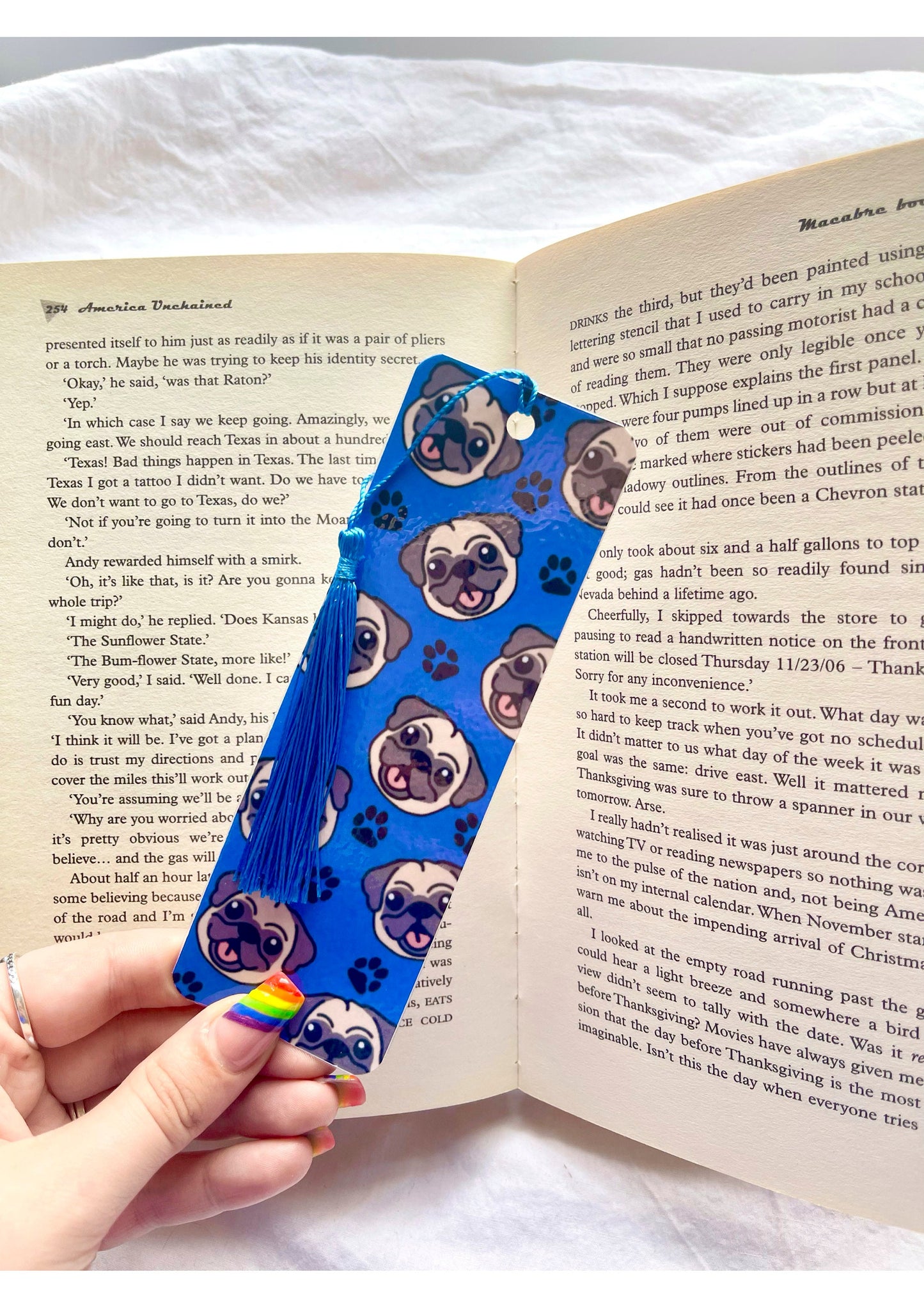 Pug Bookmark