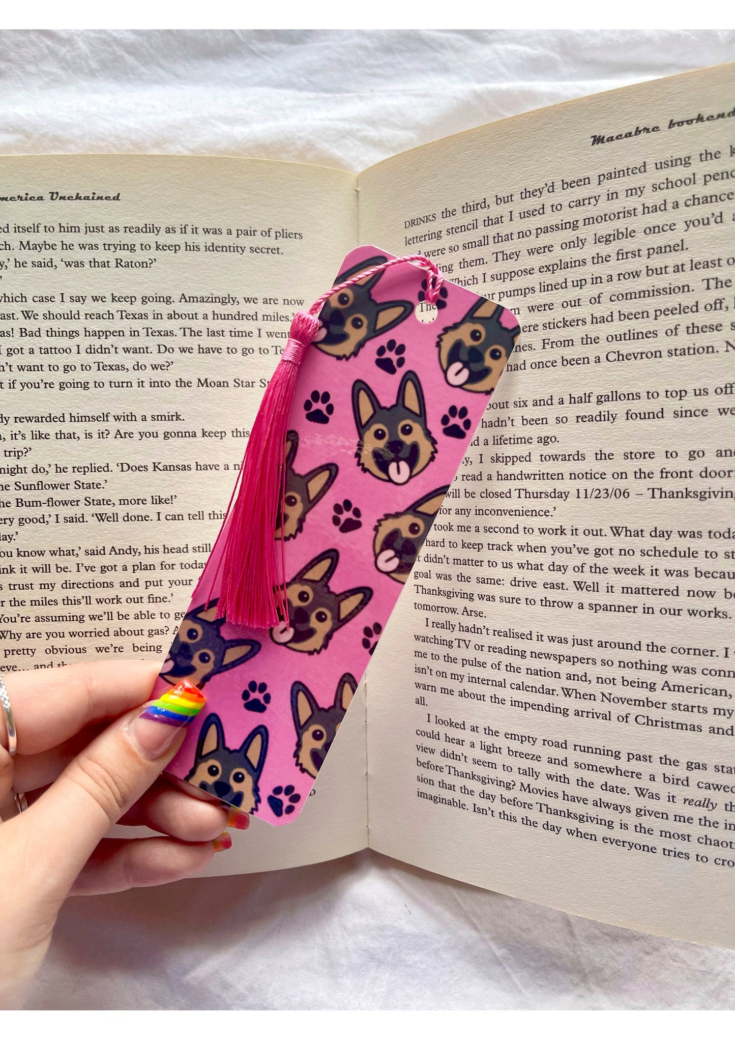 German Shepherd Bookmark
