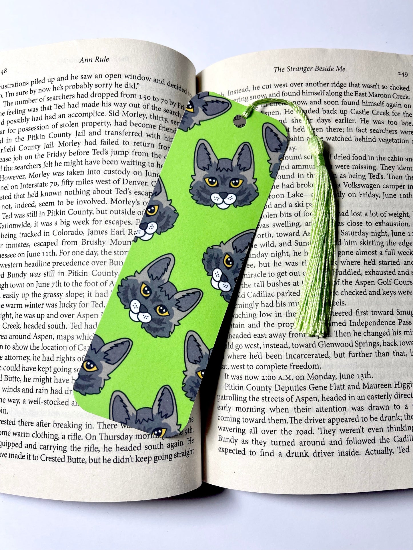 Maine Coon Cat Bookmark