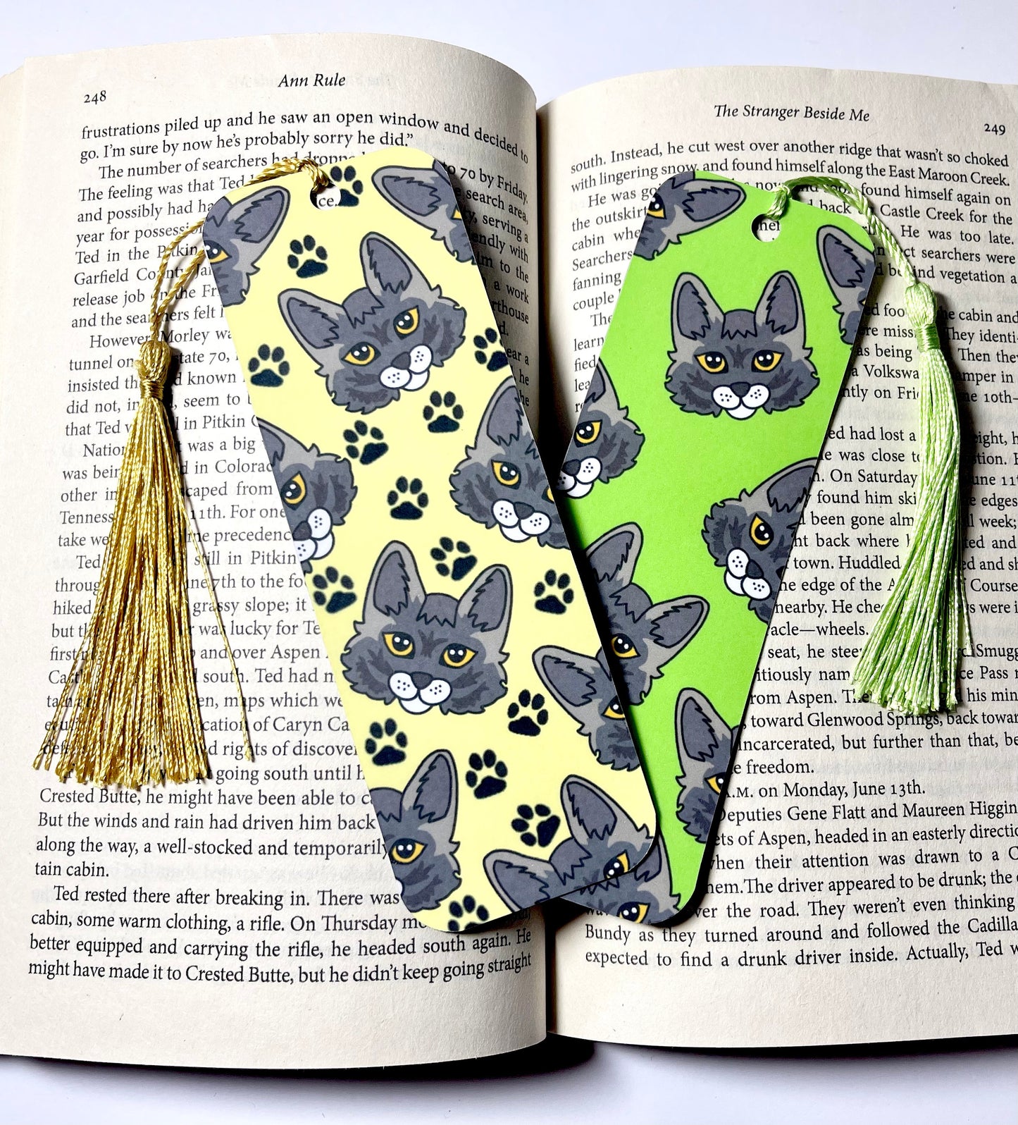 Maine Coon Cat Bookmark