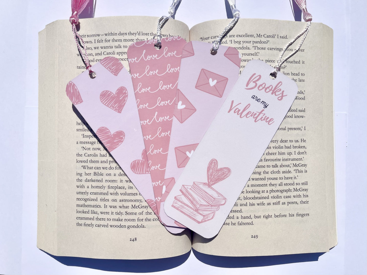 Valentines Bookmarks