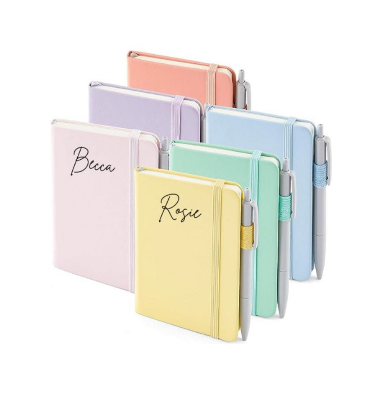 Personalised Pastel Notebook