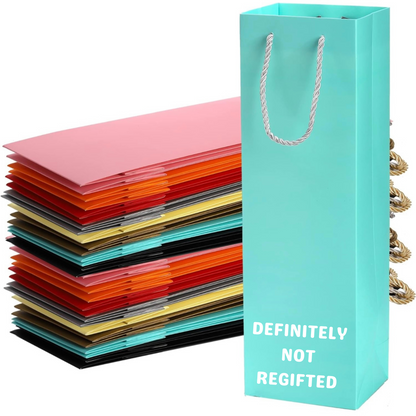 Definitely Not Regifted Wine Gift Bag