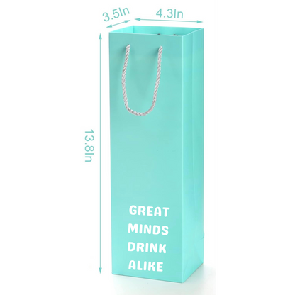 Great Minds Drink Alike Gift Bag