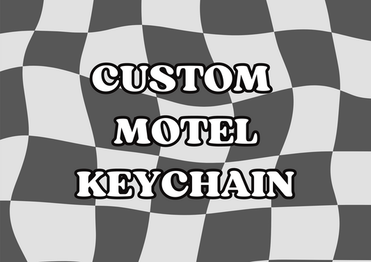 Custom Motel Keychains