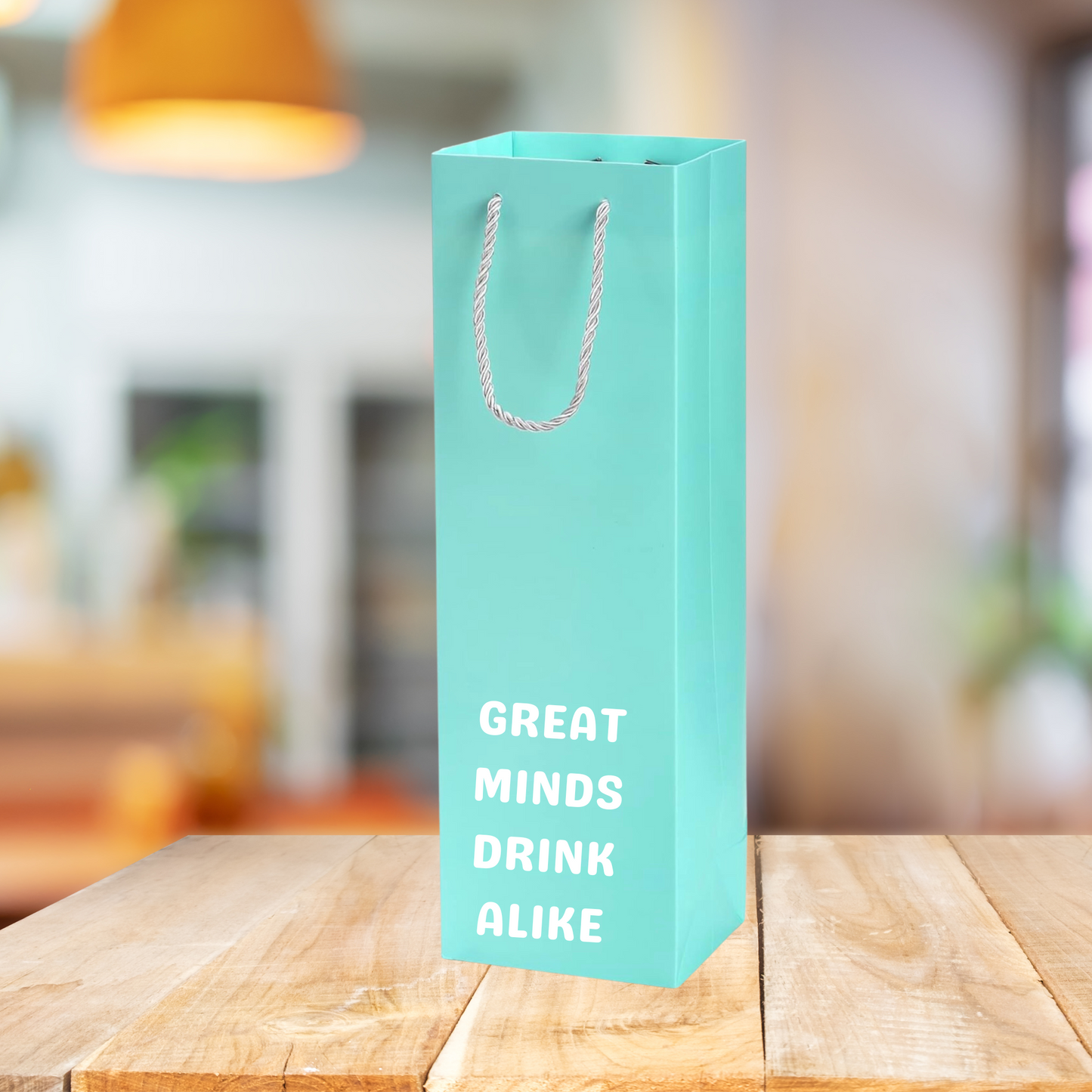 Great Minds Drink Alike Gift Bag