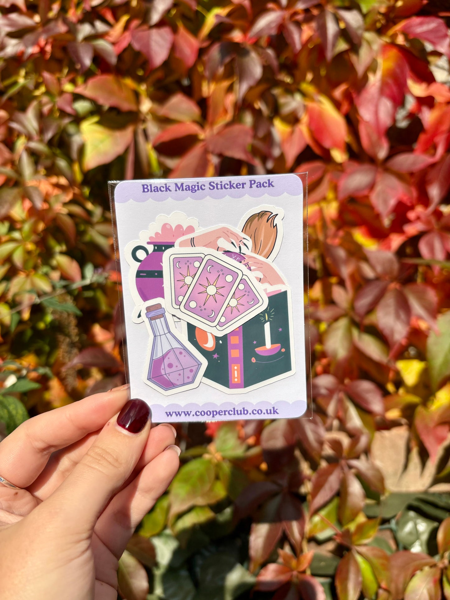 Black Magic Sticker Pack - Pack of 6