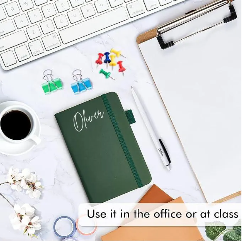 Personalised Neutral Notebook
