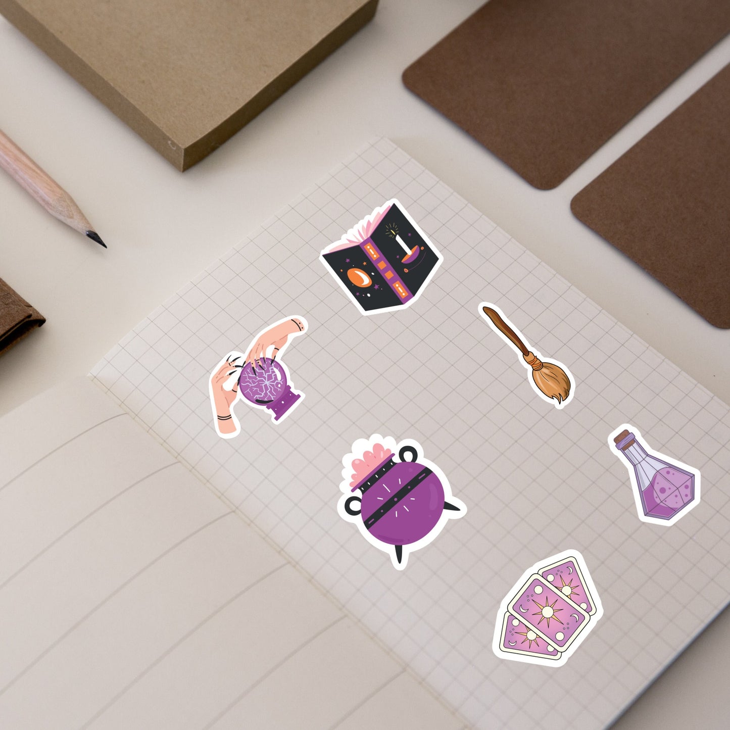 Black Magic Sticker Pack - Pack of 6