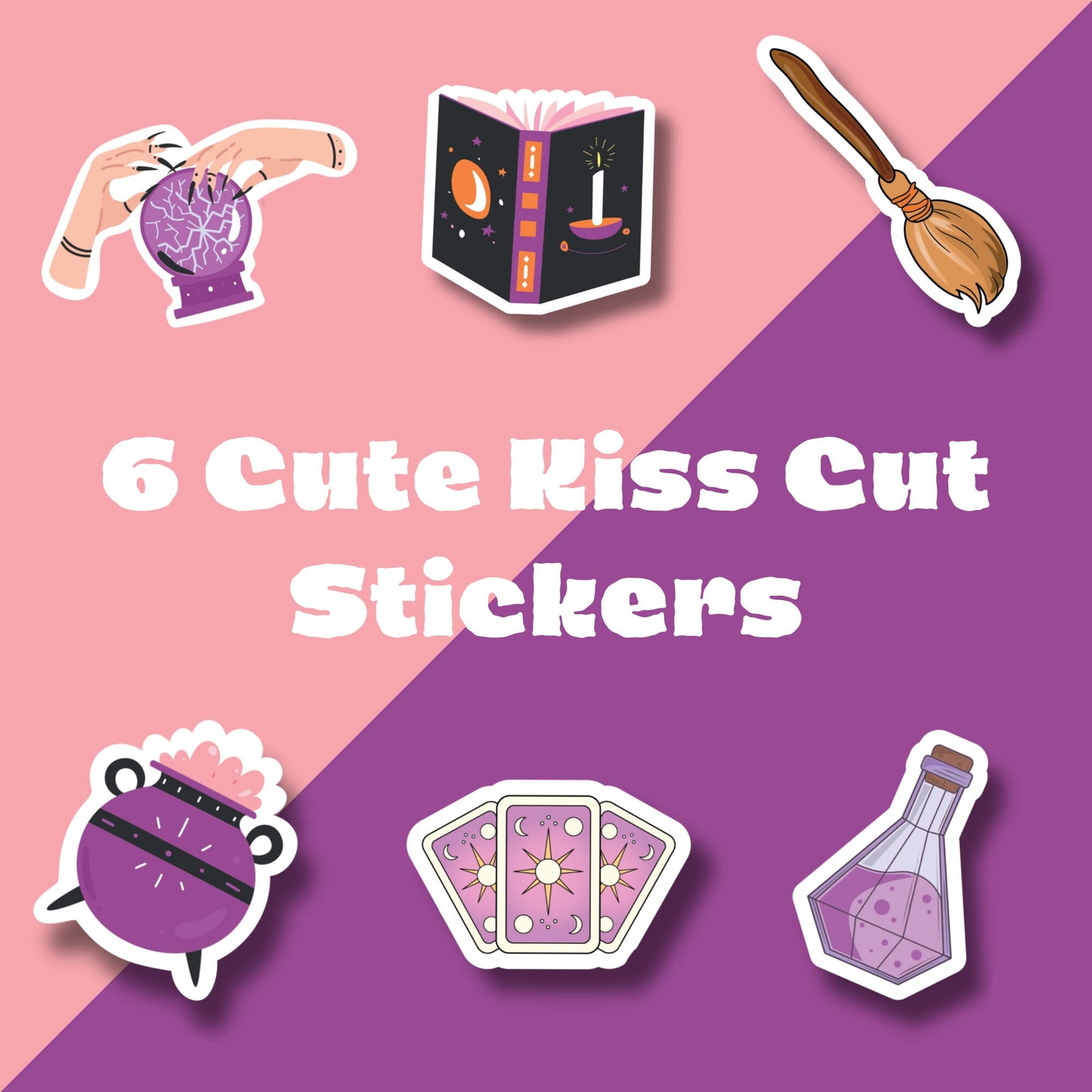 Black Magic Sticker Sheet - A6