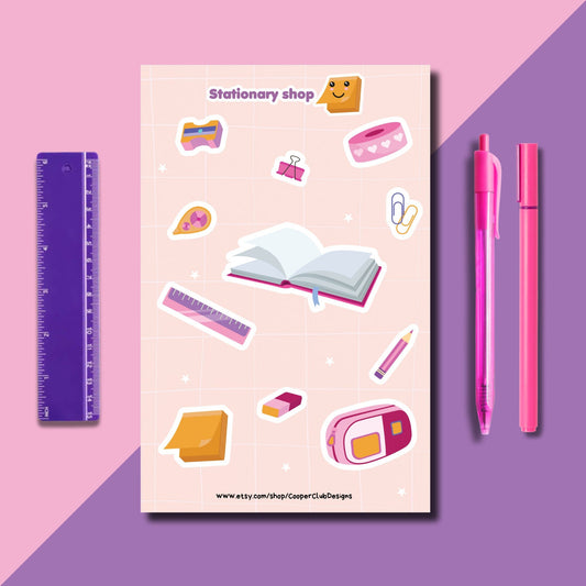 Planner Stickers Sheet - A6
