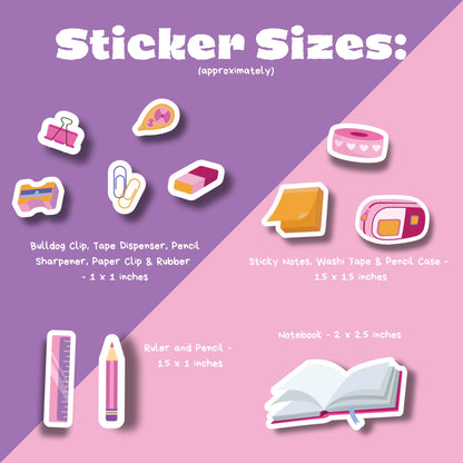 Planner Sticker Pack - Pack of 11