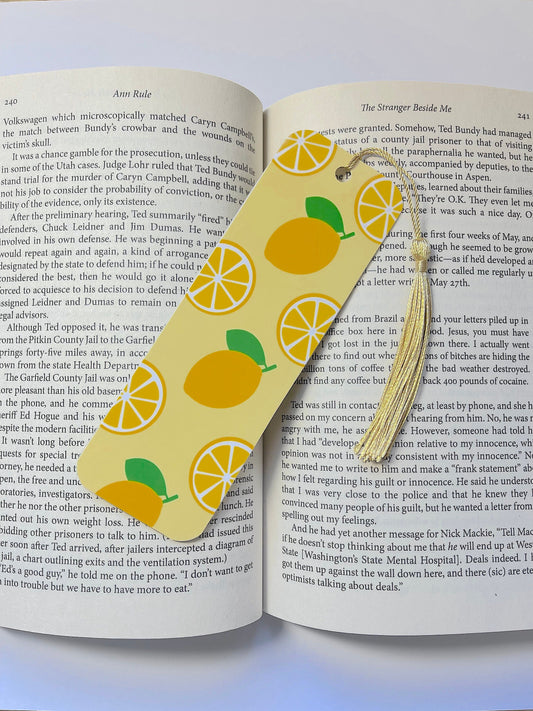 Lemon Bookmark