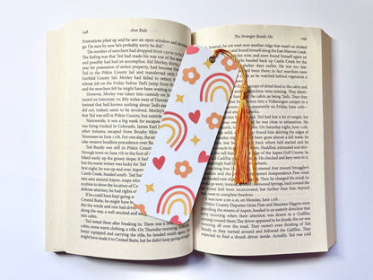 Rainbow Bookmark - Orange