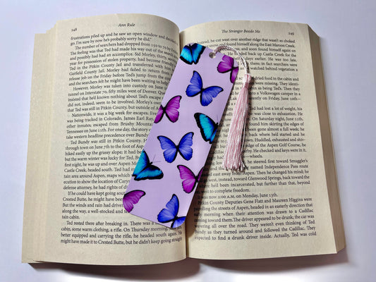Butterfly Bookmark - Pink