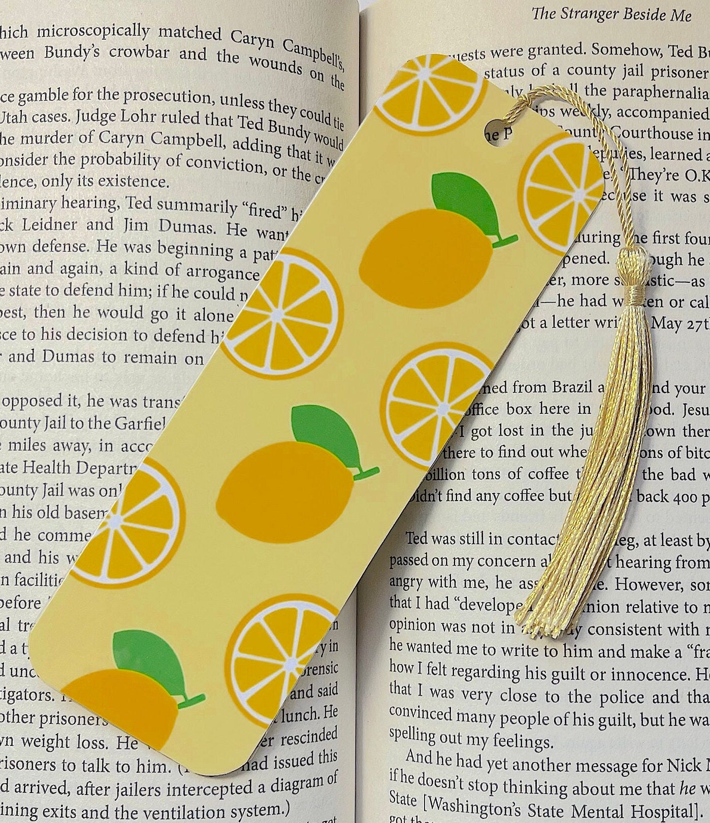 Lemon Bookmark