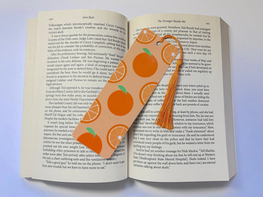 Fruit Bookmarks - Orange