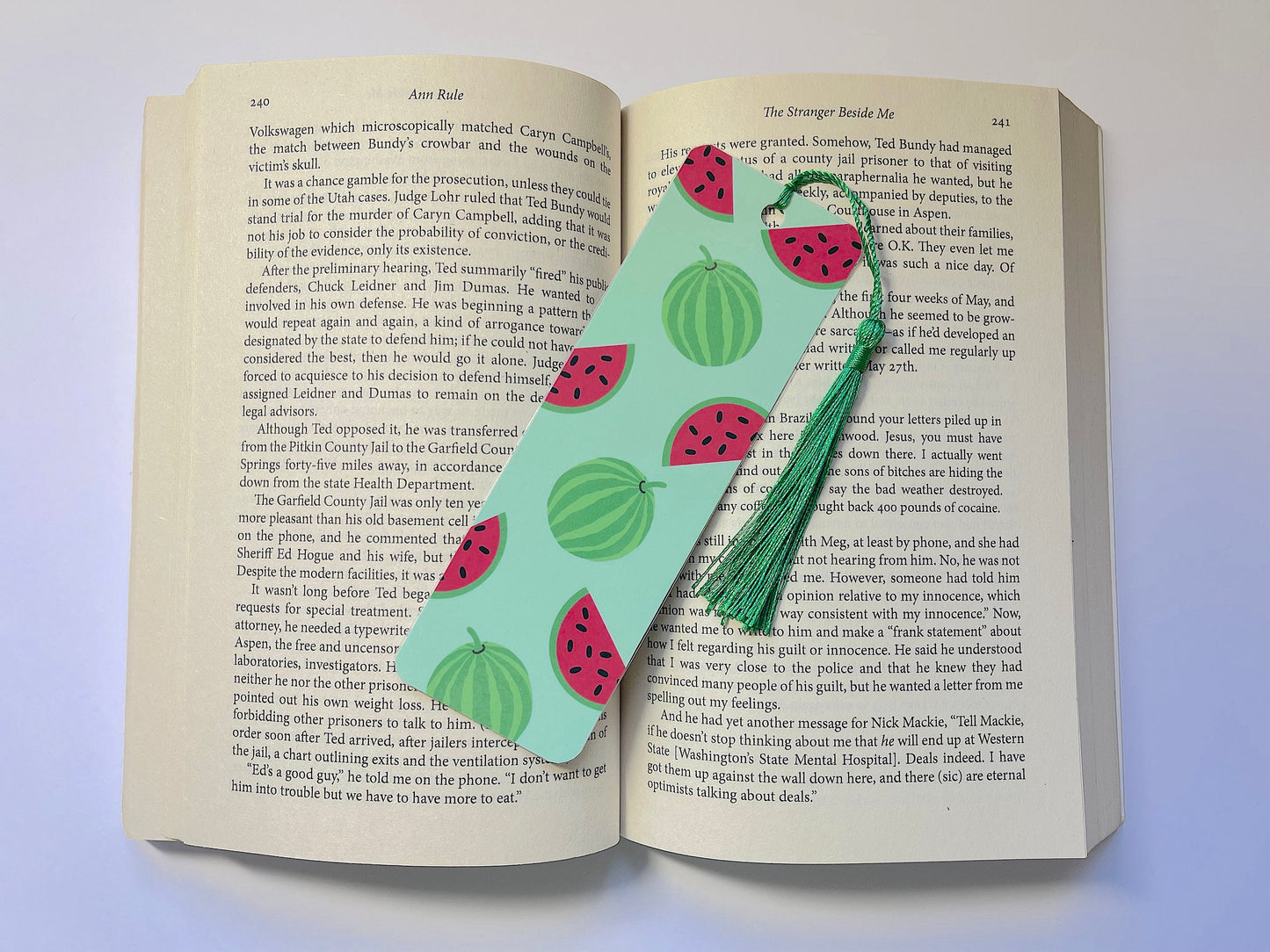 Watermelon Bookmark