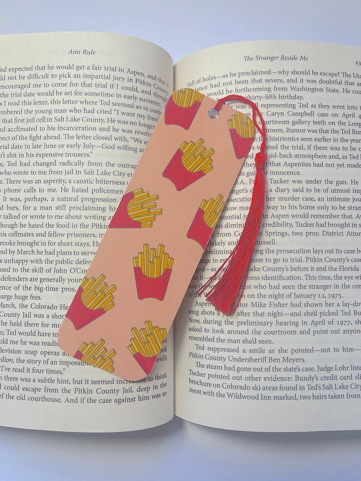 French Fries Bookmark