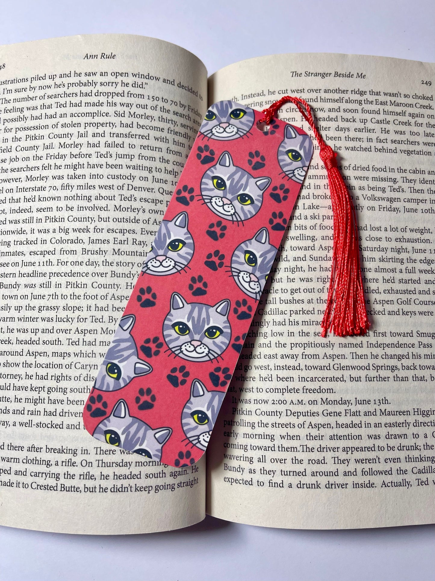 Tabby Cat Bookmark