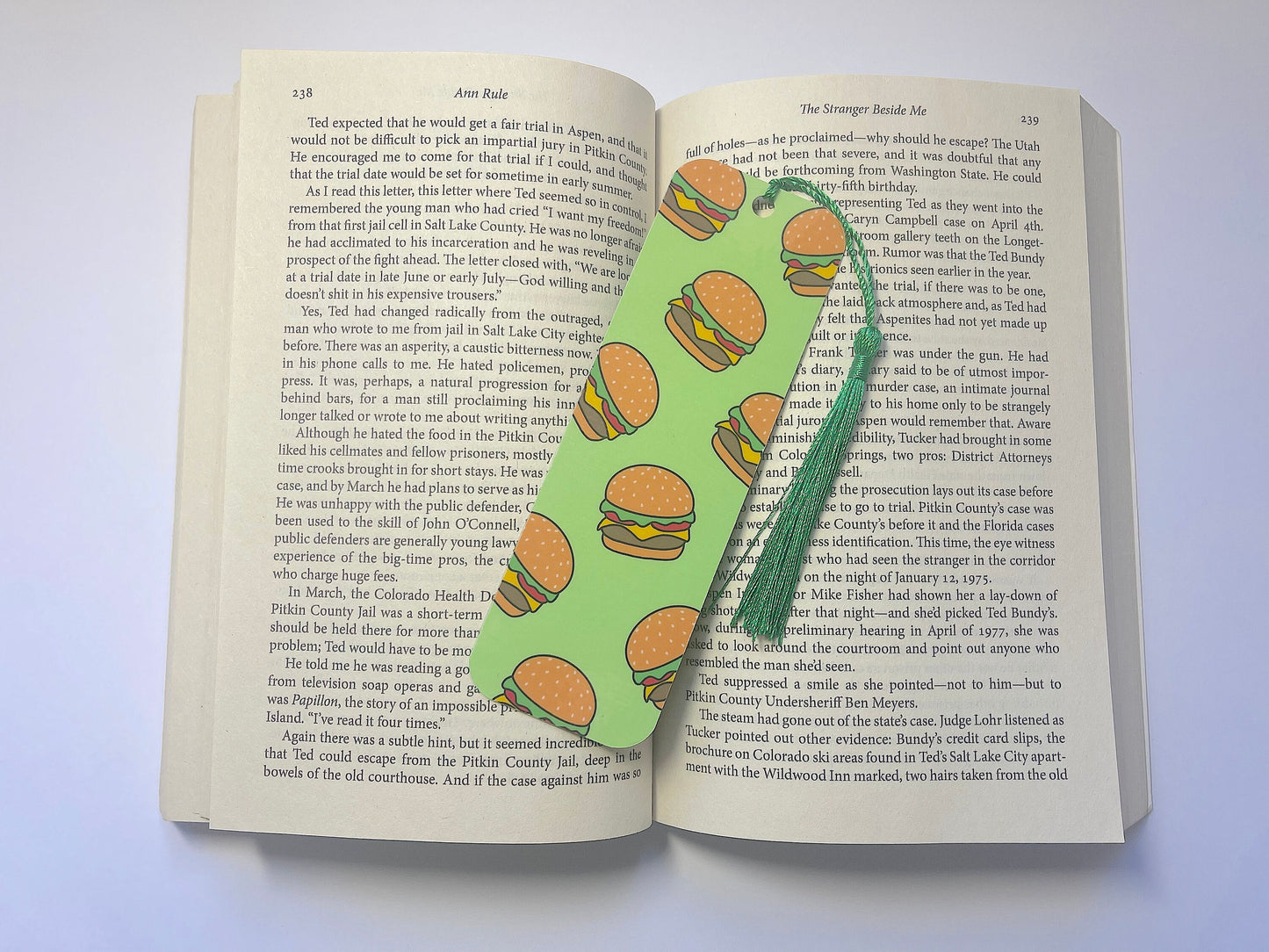 Burger Bookmark