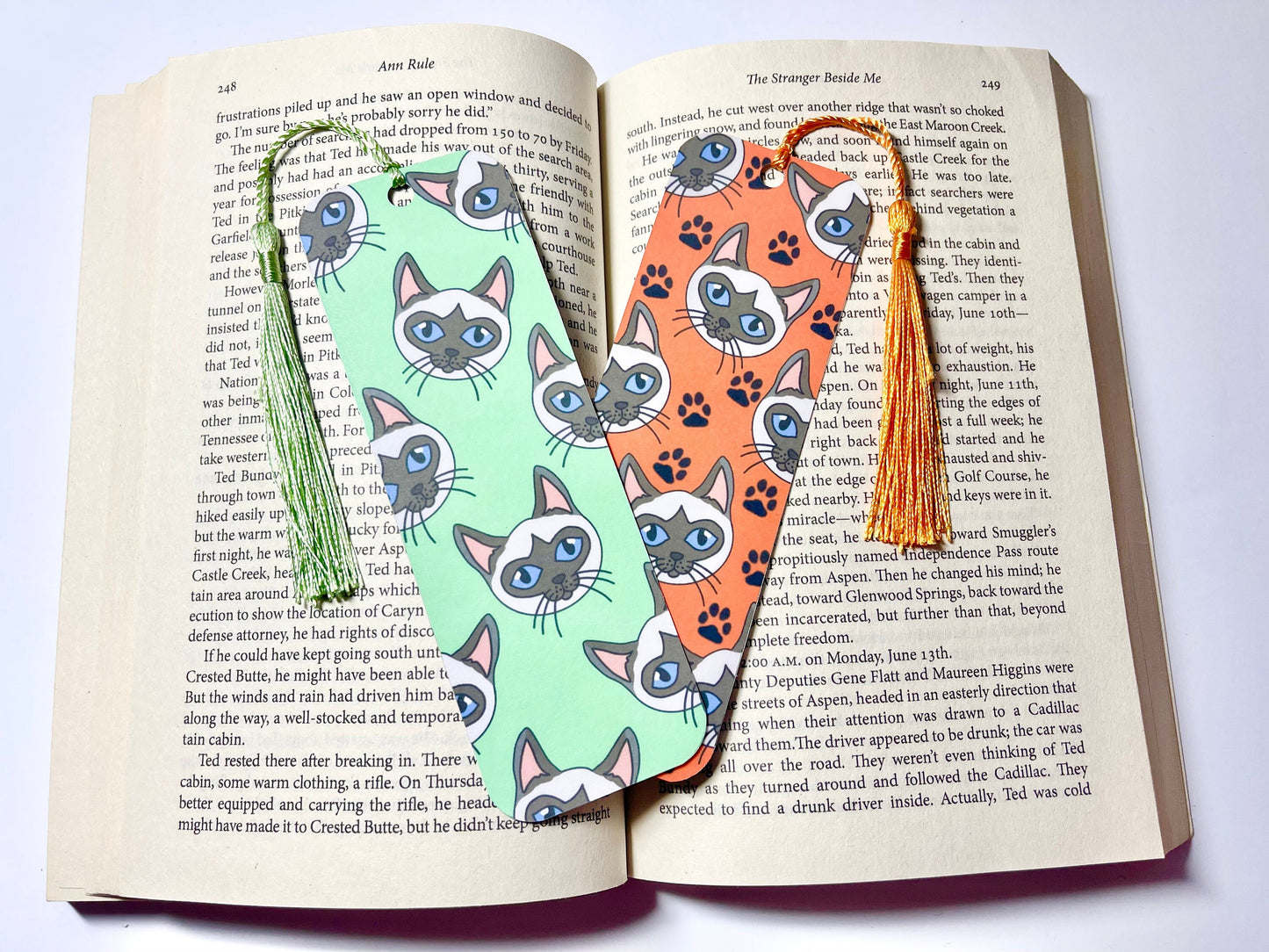 Siamese Cat Bookmark