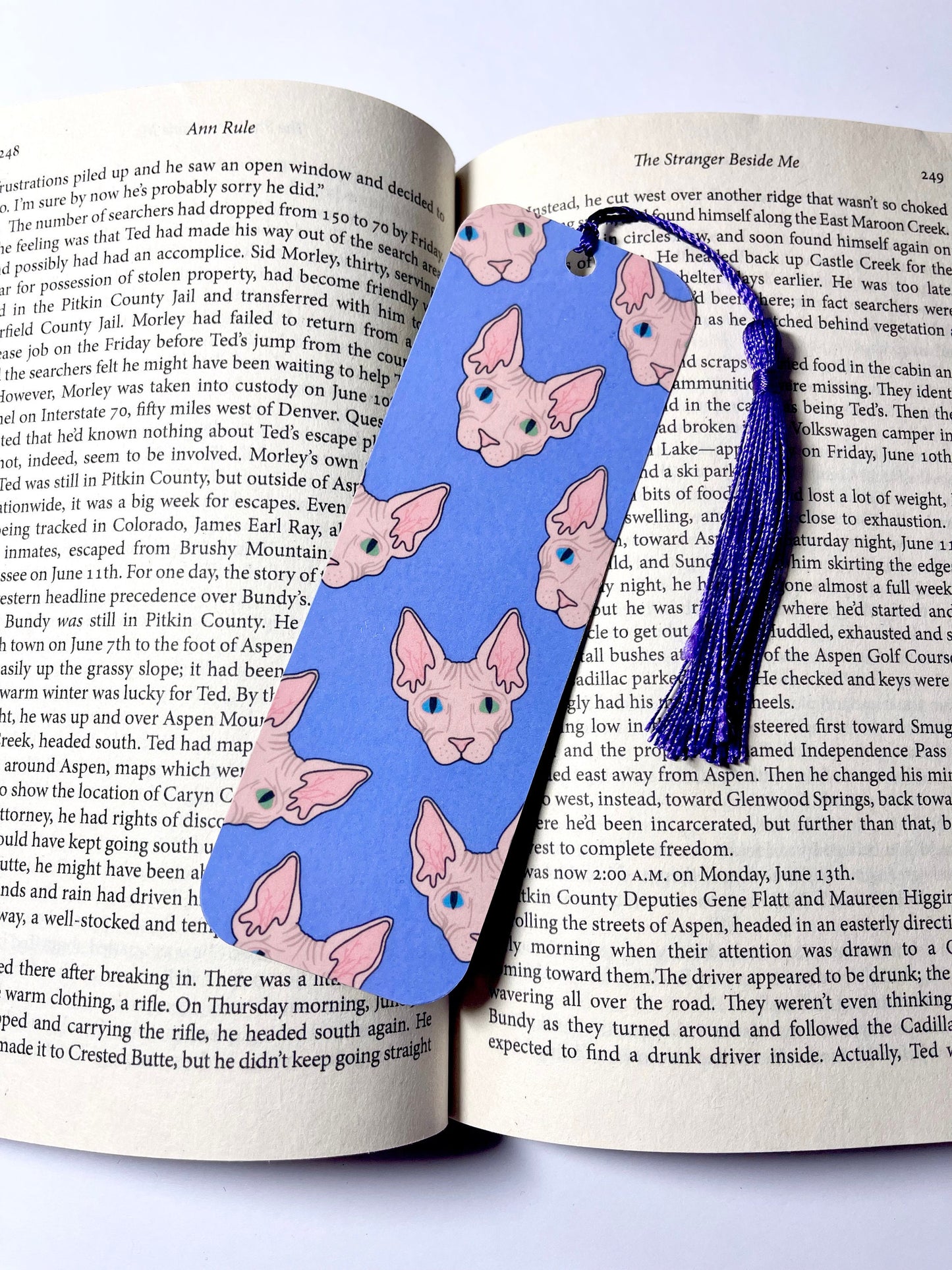 Sphynx Cat Bookmark