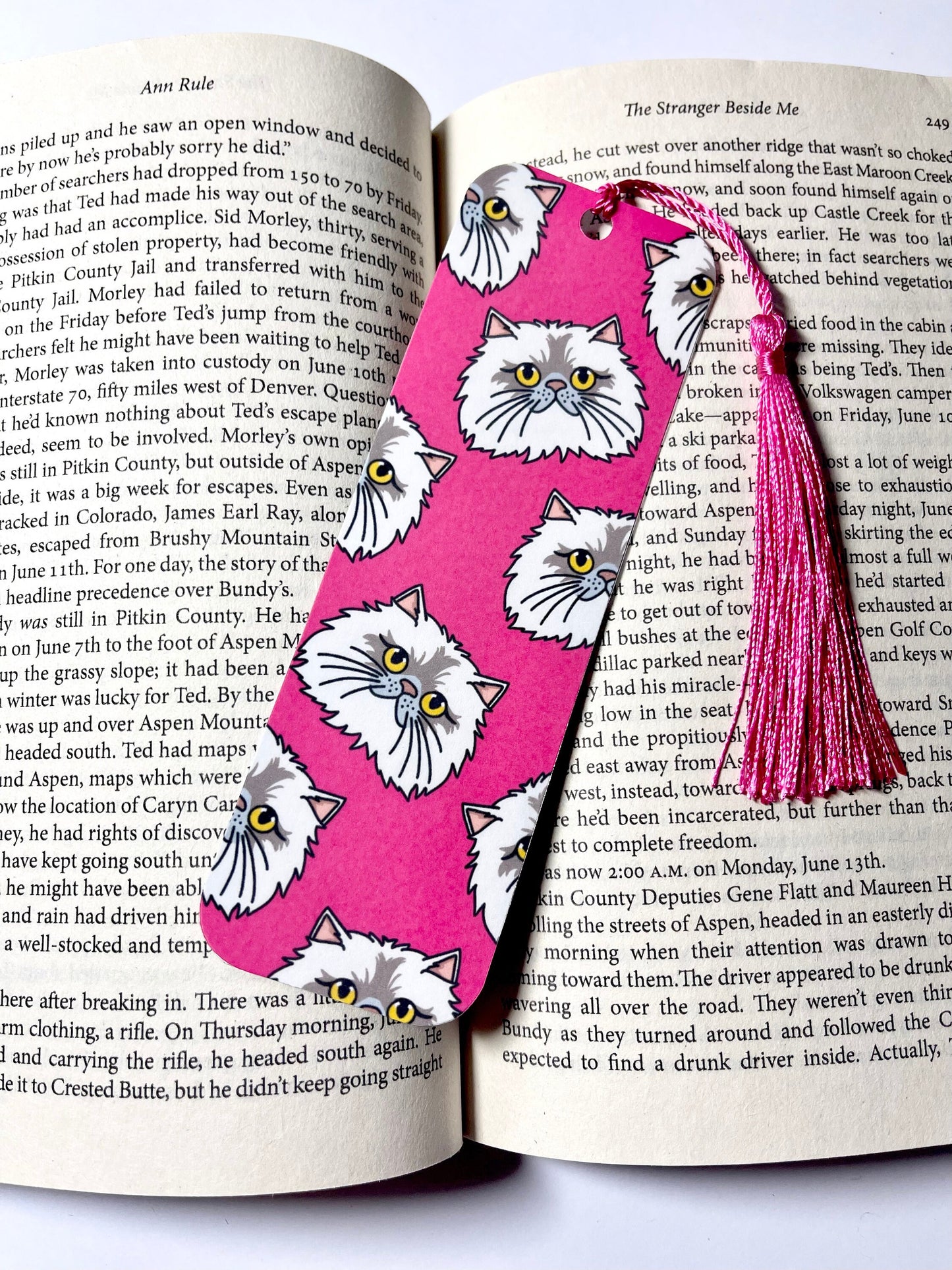 Persian Cat Bookmark