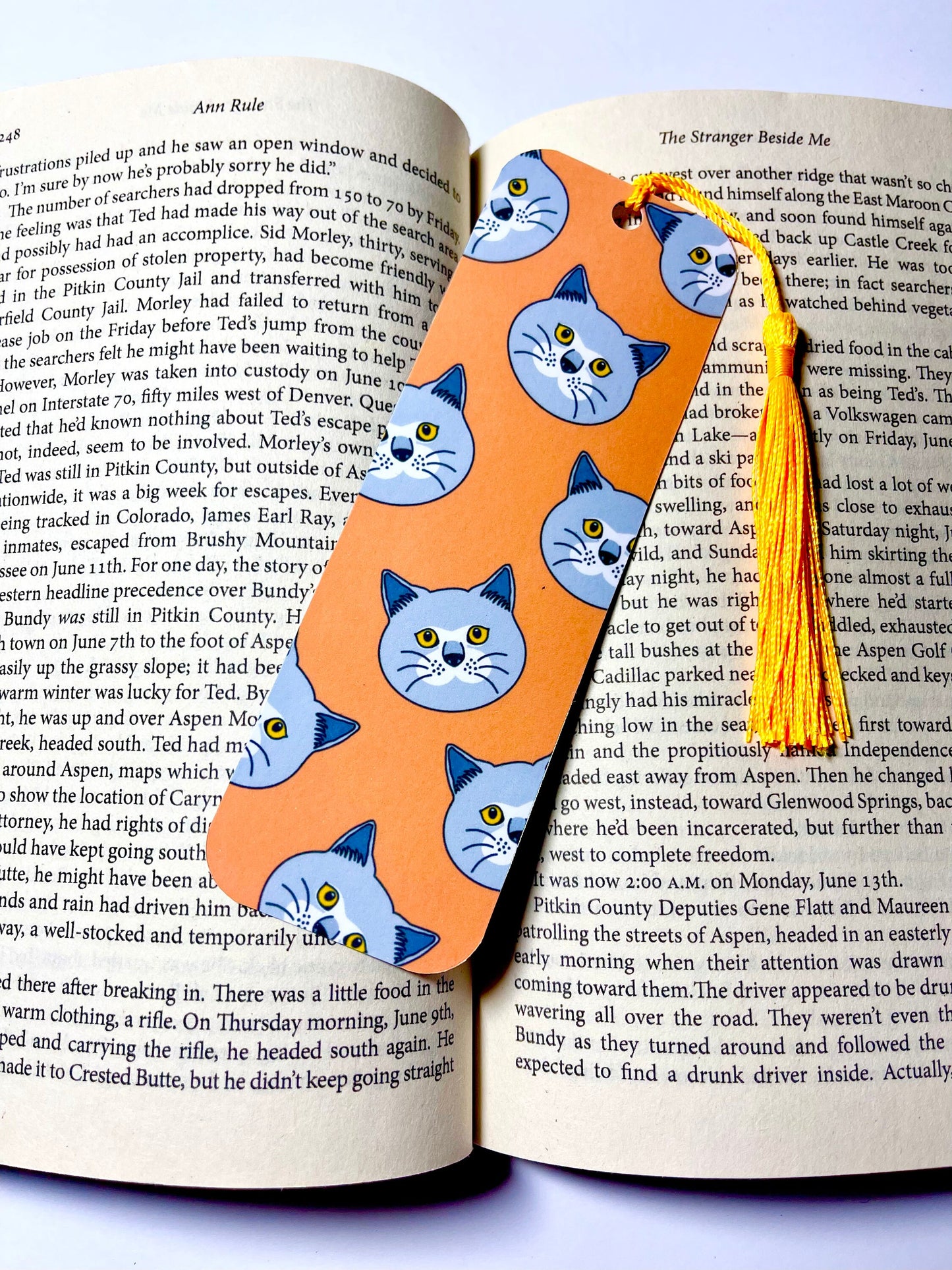 British Shorthaired Cat Bookmark