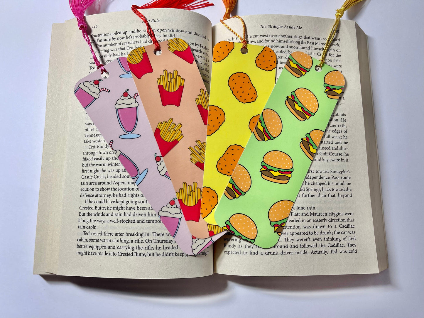 Fast Food Bookmarks
