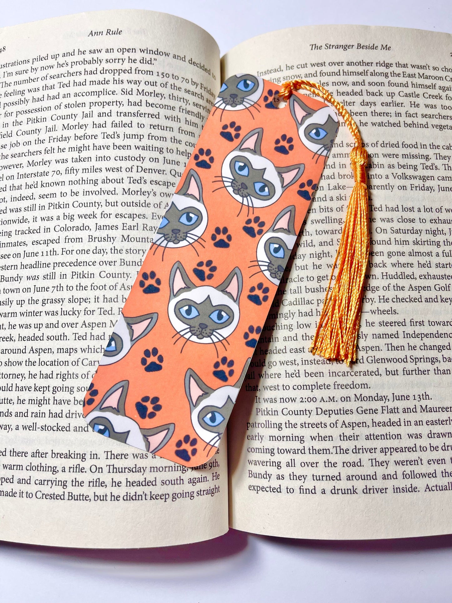 Siamese Cat Bookmark