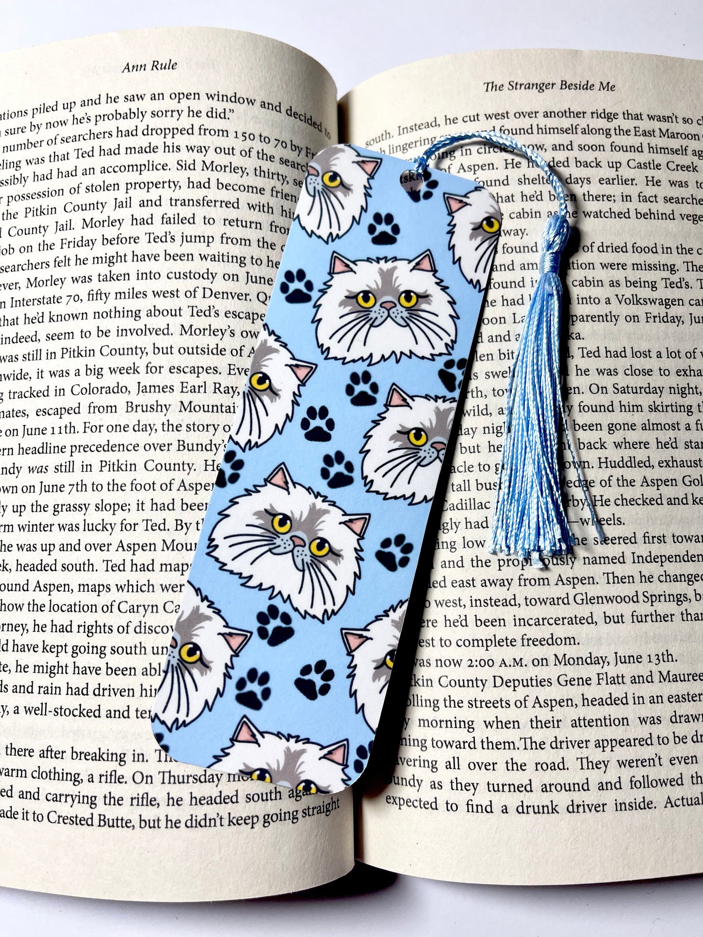 Persian Cat Bookmark