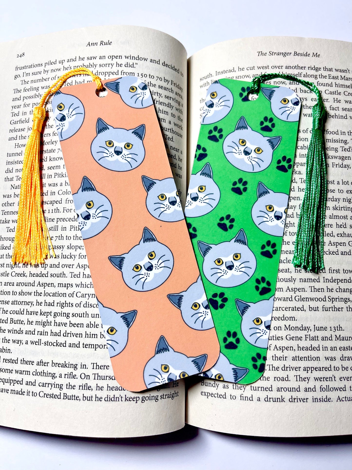 British Shorthaired Cat Bookmark