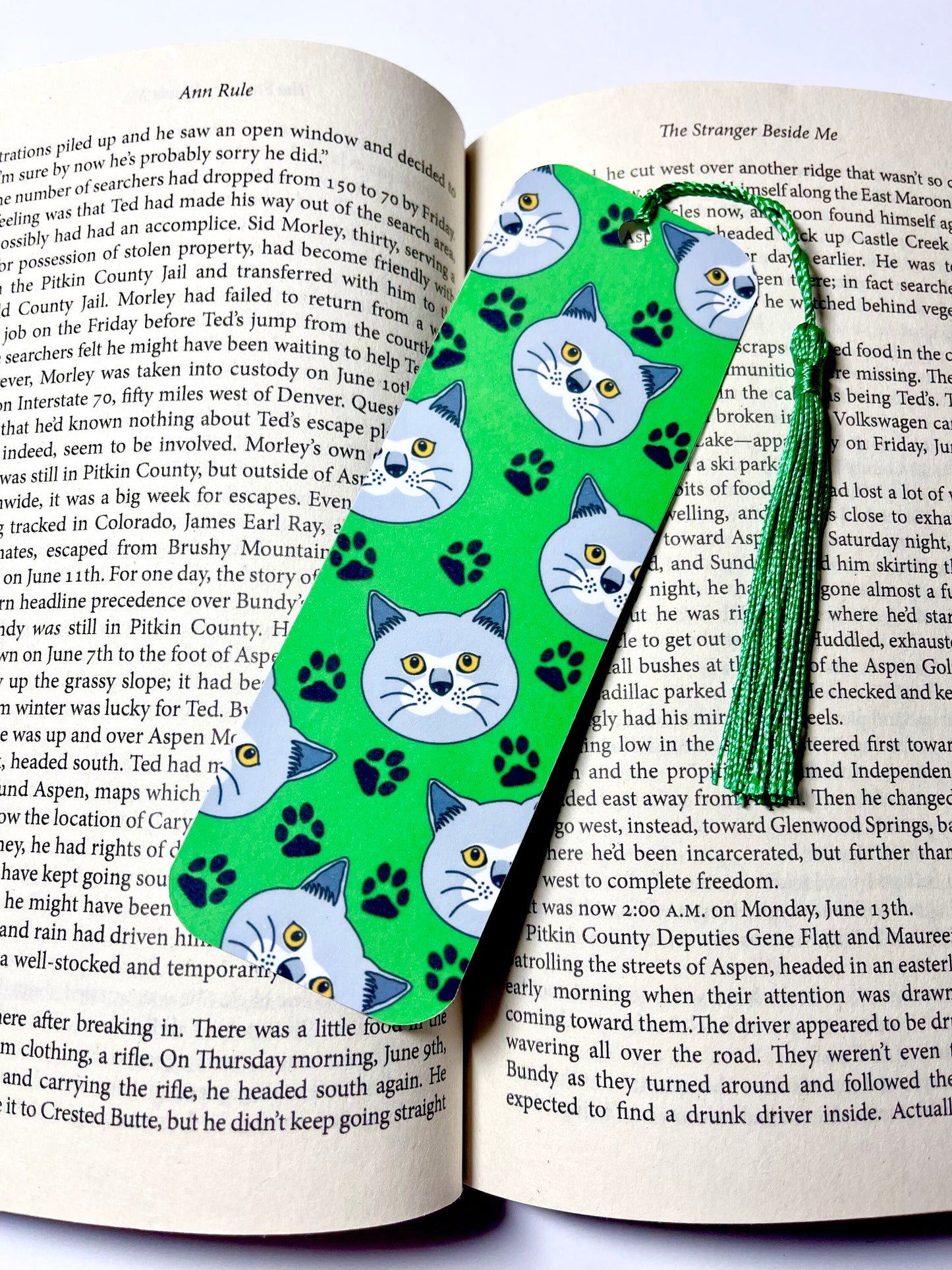 British Shorthaired Cat Bookmark