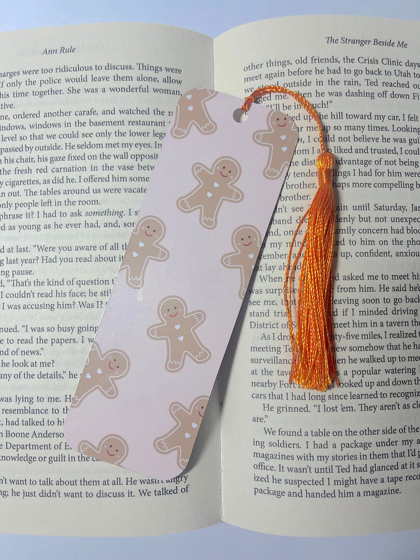 Gingerbread Man Bookmark