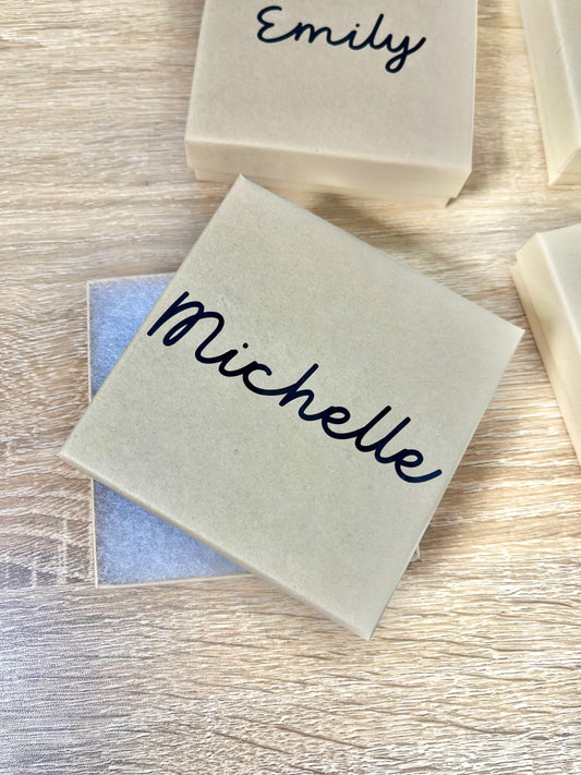 Personalised Jewllery Gift Box