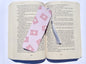 Love Letter Valentine Bookmark - Valentine's Day Bookmarks - Handmade 300gsm Card, Cotton Tassel - Perfect for Book Lovers