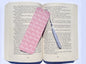 Love Bookmark - Valentine's Day Bookmarks - Handmade 300gsm Card, Cotton Tassel - Perfect for Book Lovers