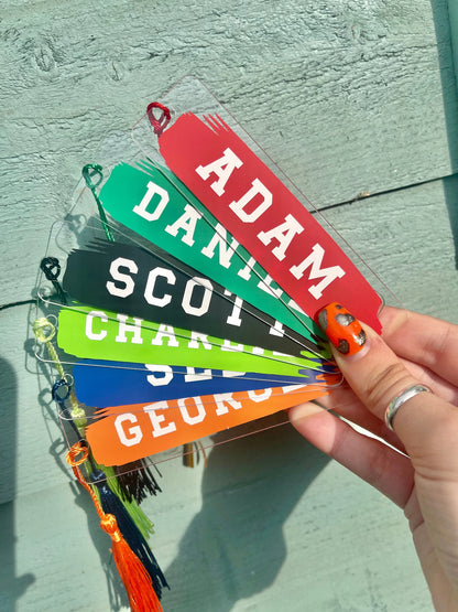 Sports Jersey Bookmark
